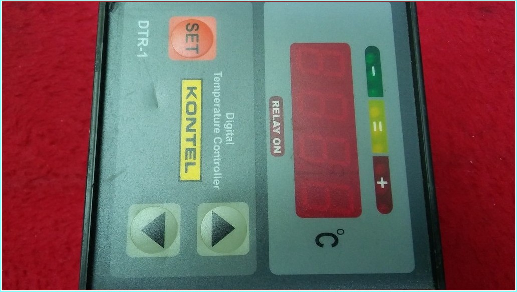 KONTEL DTR-1 DİGİTAL TEMPERATURE CONTROLLER ISI KONTROL